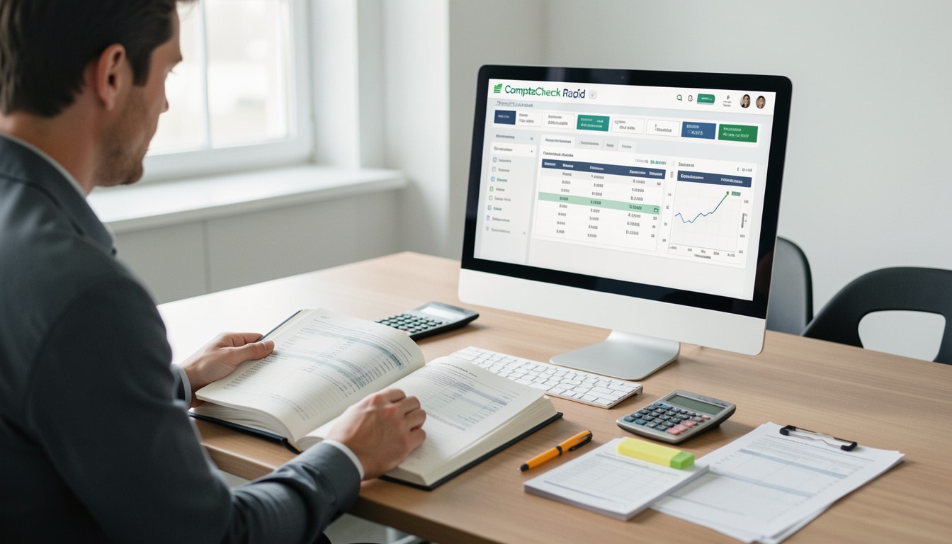 Audit financier avec ComptaCheck Rapid et grand livre