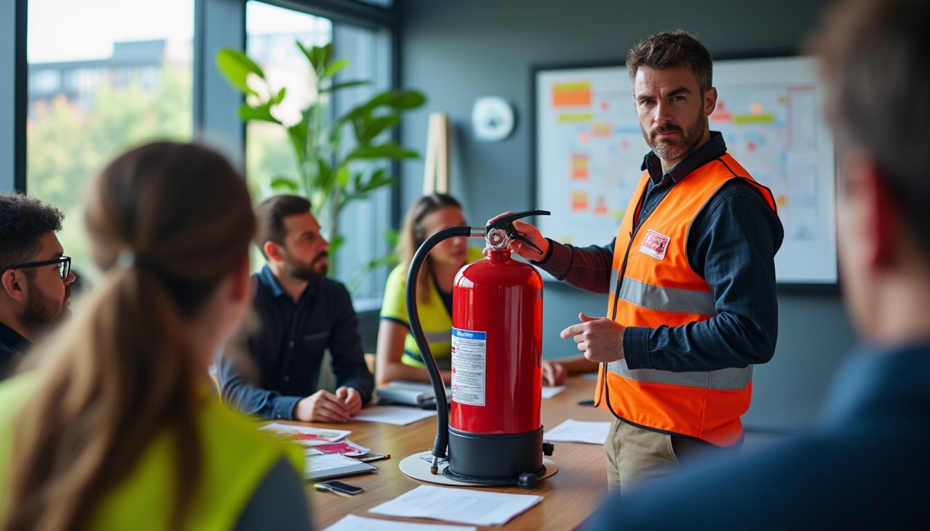 Formation incendie en entreprise obligatoire : guide